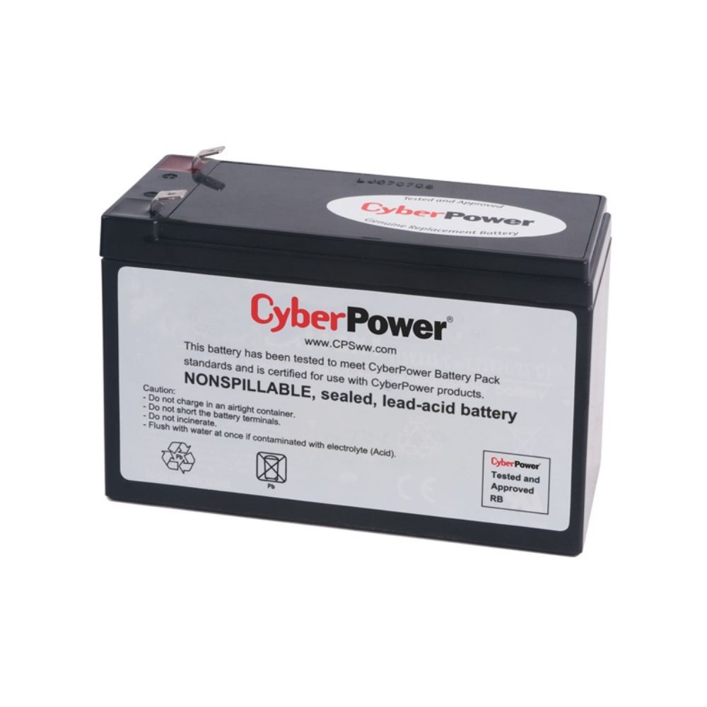 BATERIA DE REEMPLAZO CYBERPOWER RB1280 12V/8AH. GARANTIA 1 AÑO