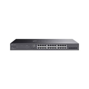 Switch TP-Link TL-SG2428P JetStream PoE Administrable 24 Puertos Gigabit 250W 4 SFP Omada SDN