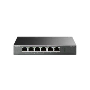 Switch PoE TP-Link TL-SF1006P No Administrable 6 Puertos Fast Ethernet 4 PoE 67W Modo Extendido 250m