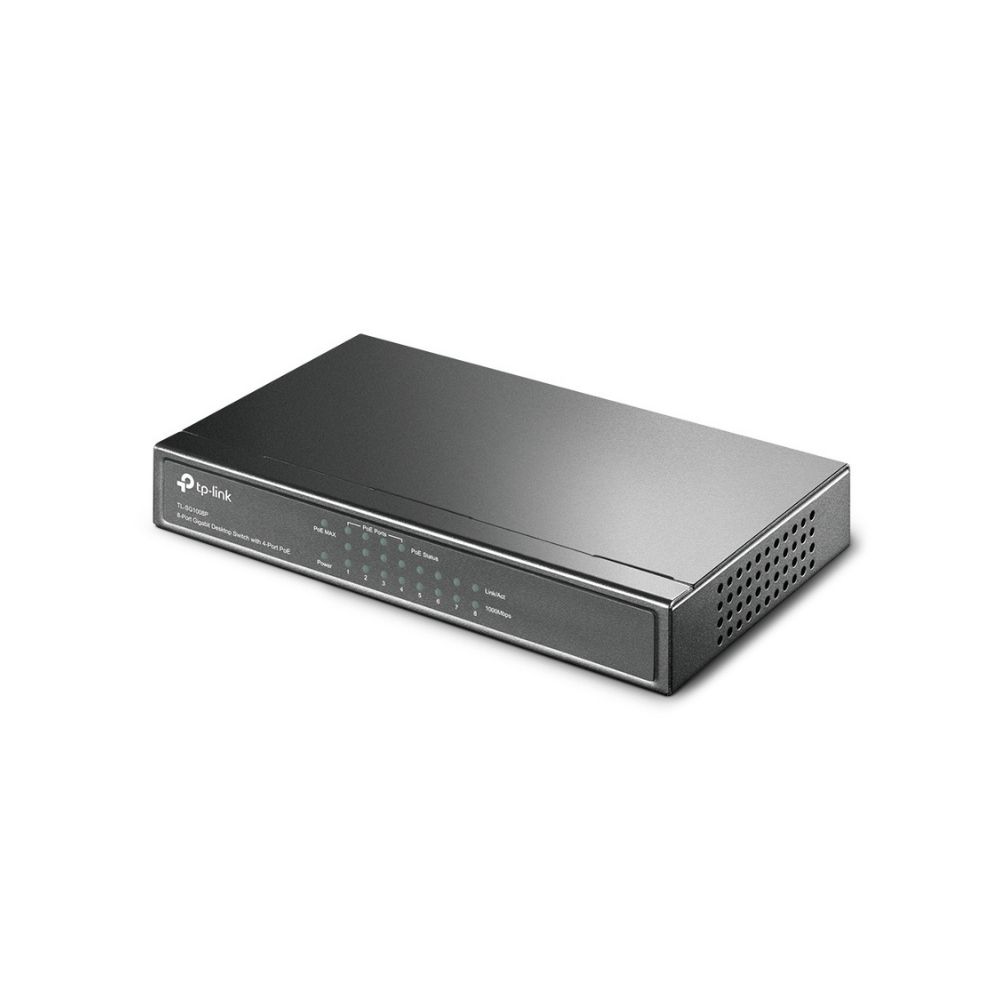 Switch TP-Link TL-SG1008P Gigabit PoE+ No Administrable 8 Puertos 4 PoE de Escritorio - Imagen 3