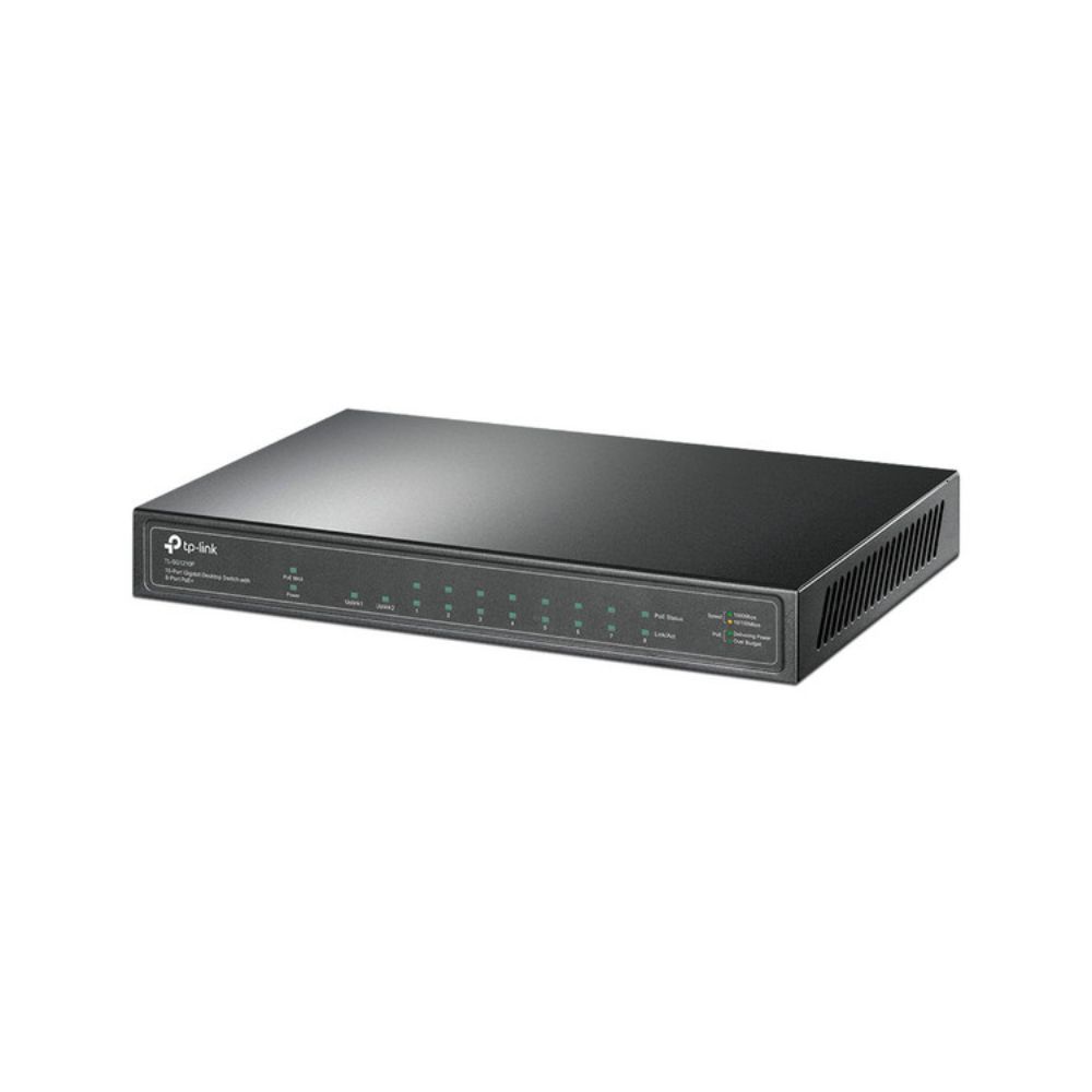 Switch TP-Link TL-SG1210P PoE+ No Administrable 8 Puertos Gigabit 63W Uplink y SFP - Imagen 4