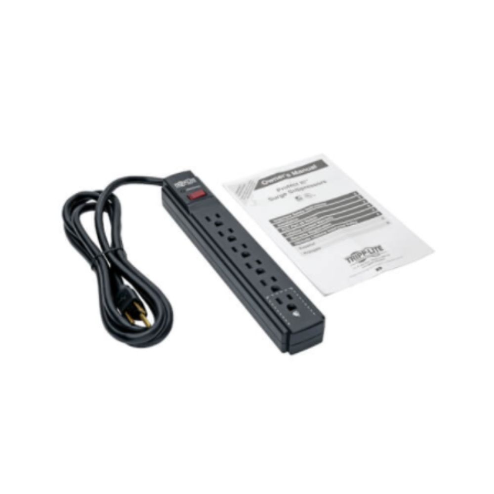 Supresor de Picos Tripp Lite Protect It! TLP606B 6 Contactos 790 Joules Cable 1.83 m - Imagen 3