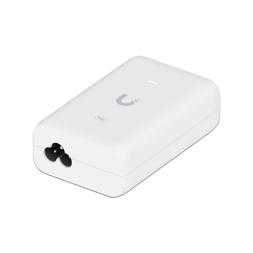 Inyector PoE+ Ubiquiti U-POE+ 48V 30W IEEE 802.3af/at para APs, Cámaras y Control de Acceso - Imagen 3
