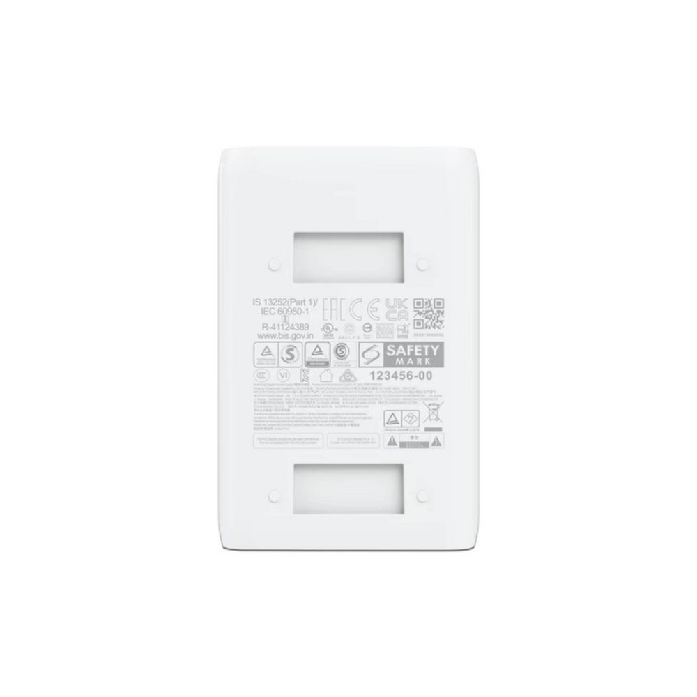 Inyector PoE+ Ubiquiti U-POE+ 48V 30W IEEE 802.3af/at para APs, Cámaras y Control de Acceso - Imagen 4