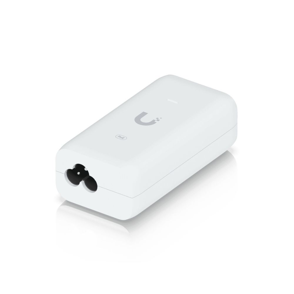 Inyector PoE Gigabit Ubiquiti U-PoE 48V 0.32A IEEE 802.3af Blanco - Imagen 2