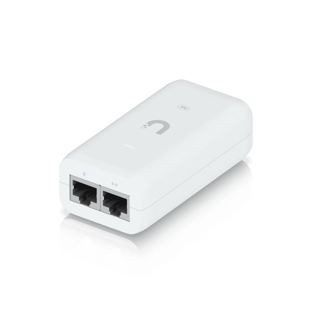 Inyector PoE Gigabit Ubiquiti U-PoE 48V 0.32A IEEE 802.3af Blanco - Imagen 3