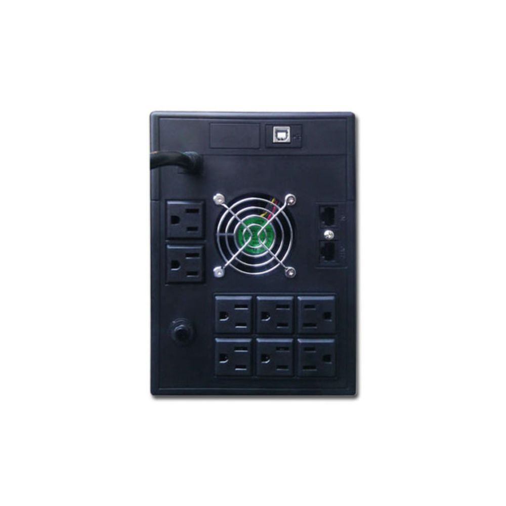 CDP UPRS2008 - UPS de 2000VA y 1400W con onda senoidal pura, baterías de 12V a 9AH x 2, interfaz de comunicación USB, disponible sobre pedido - Imagen 2