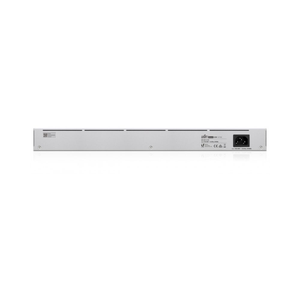 Switch Ubiquiti USW-16-POE Capa 2 16 Puertos Gigabit 8 PoE 42W 2 SFP con Pantalla - Imagen 2