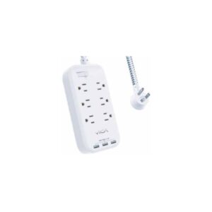 SUPRESOR DE PICOS VICA 6 SALIDAS 3 PUERTOS USB
