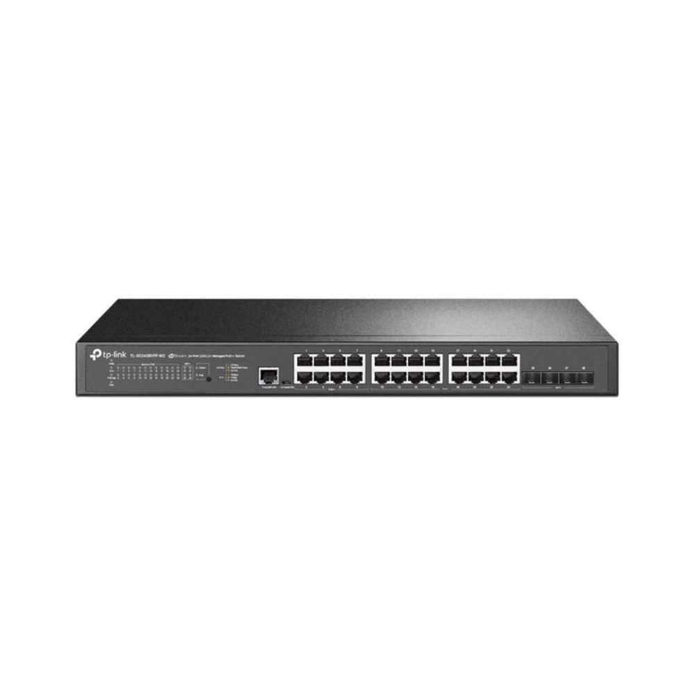 Switch TP-Link Omada TL-SG3428XPP-M2 Administrable 24 Puertos 2.5GbE PoE 500W 4 SFP+ 10G